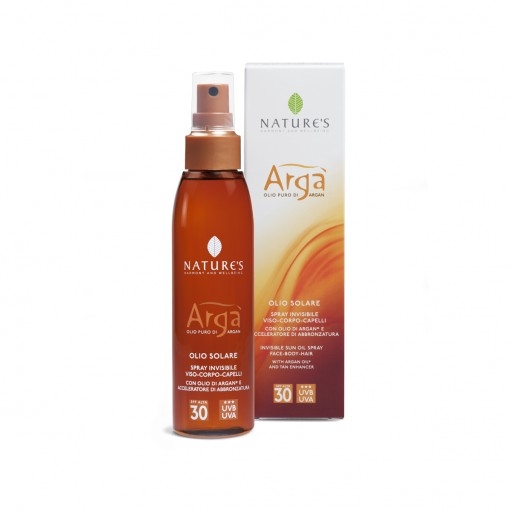 ARGÀ - OLIO SOLARE SPRAY INVISIBILE SPF 30 PROTEZIONE ALTA