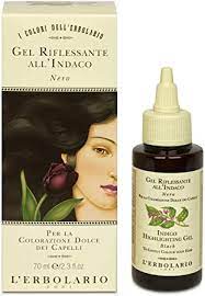 Gel riflessante nero all' Indaco