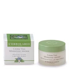 Crema Viso Idratazione Intensa All'estratto di Viola e alle foglie d'Olivo