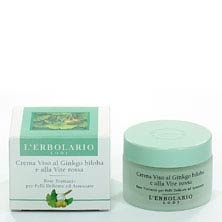 Crema Viso al Ginkgo biloba e alla Vite rossa