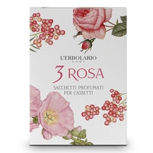 Sacchetto Profumato per Cassetti - 3 Rosa