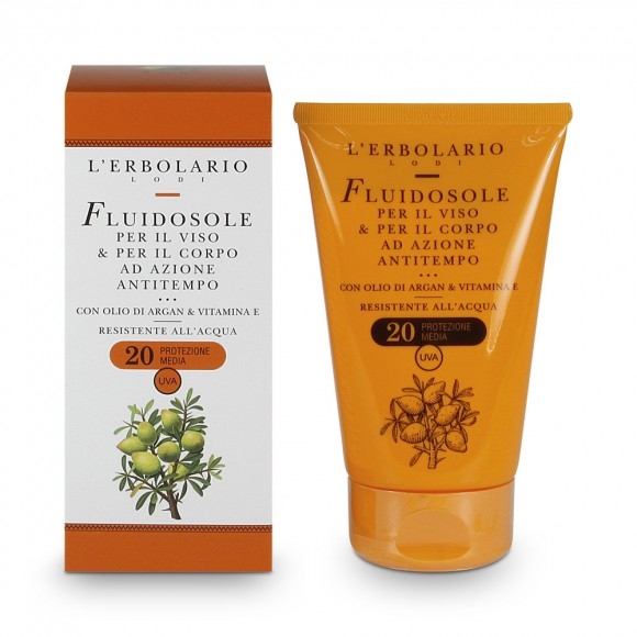 Fluidosole per il viso & per il corpo ad azione Antitempo SPF 20